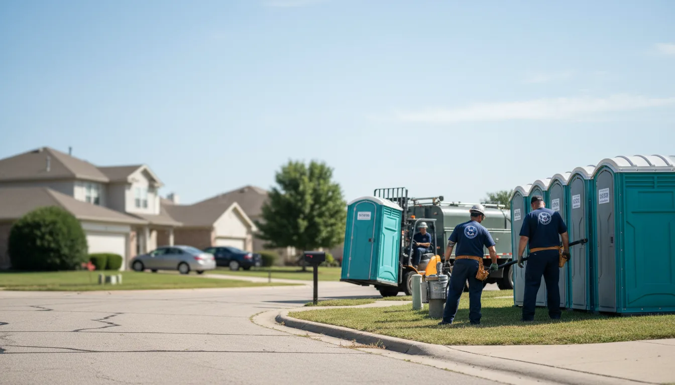 Porta Potty Rental in Wallpack Center, NJ near me